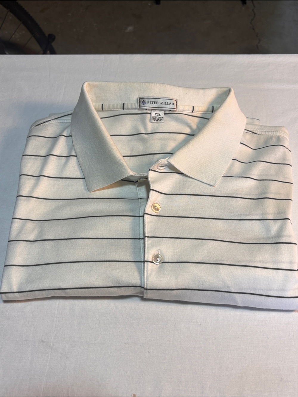Vintage Peter Millar 2004 Ryder Cup Oakland Hills Golf Polo Shirt XXL Cotton